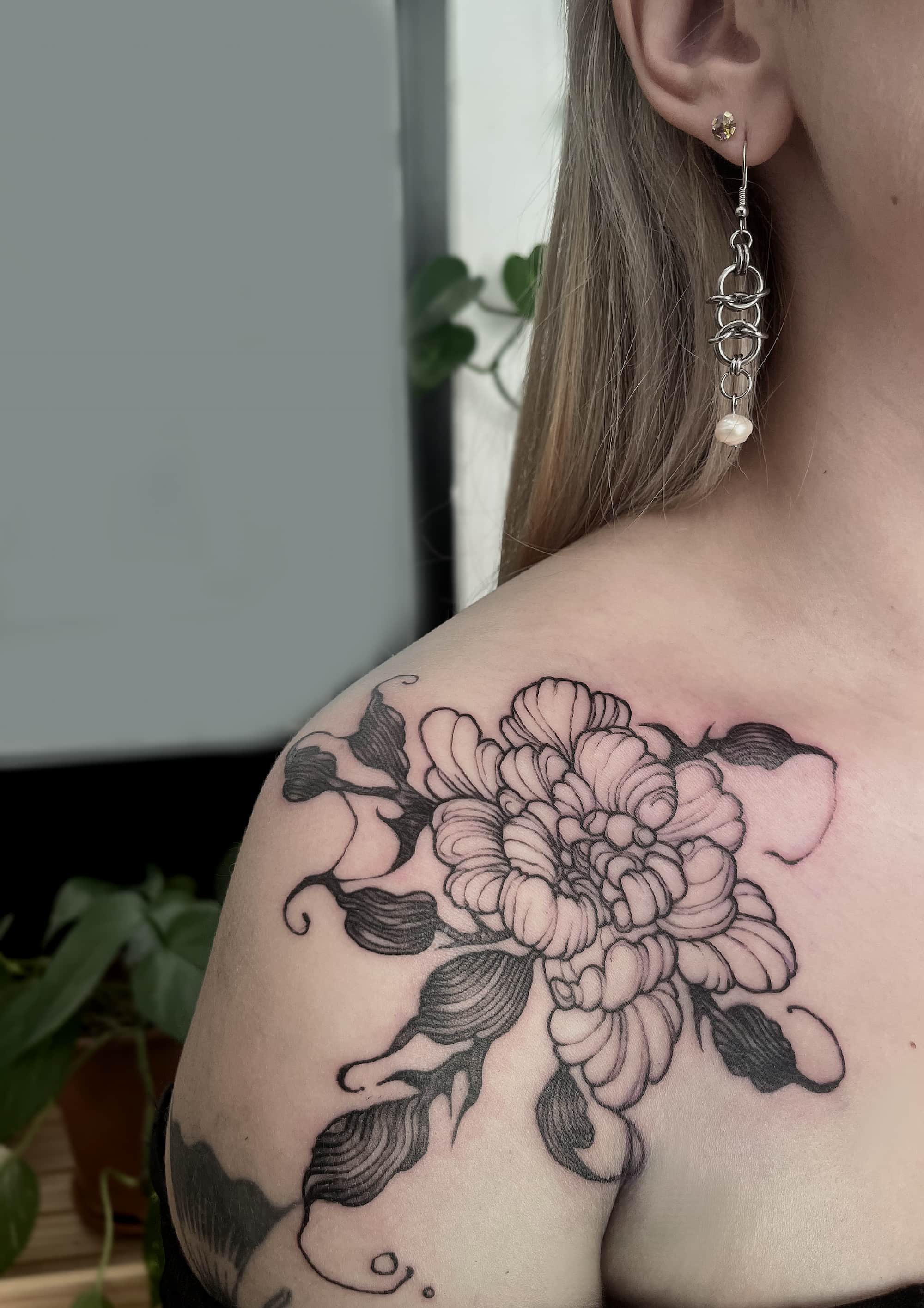 Tatuaje estilo grabado 4